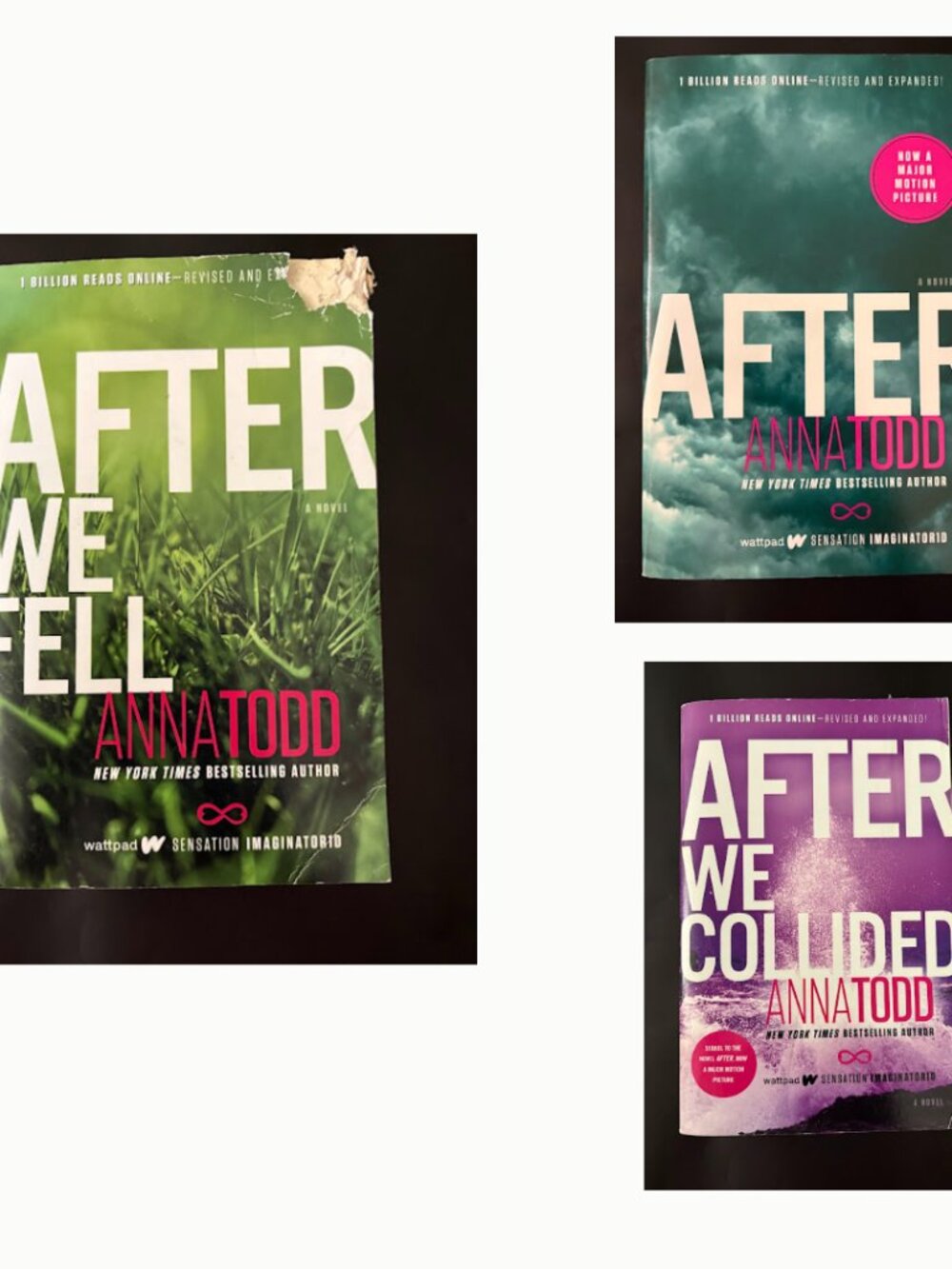 Lot of 3 Anna Todd Books